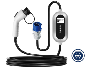 Chinese standard 32A portable charging gun