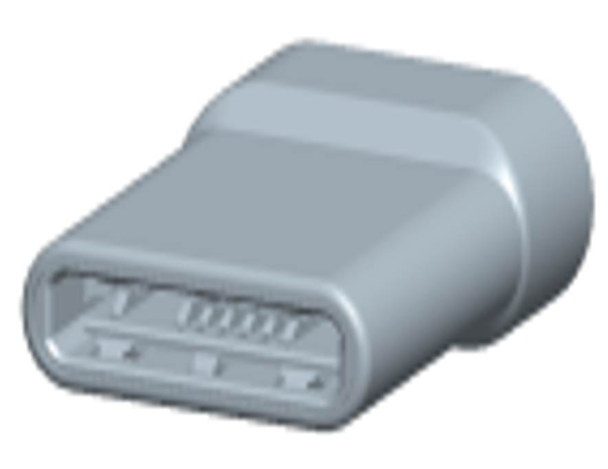 Type-C 24Pin插头 Molding式L14.8(V3.2 6.5A)